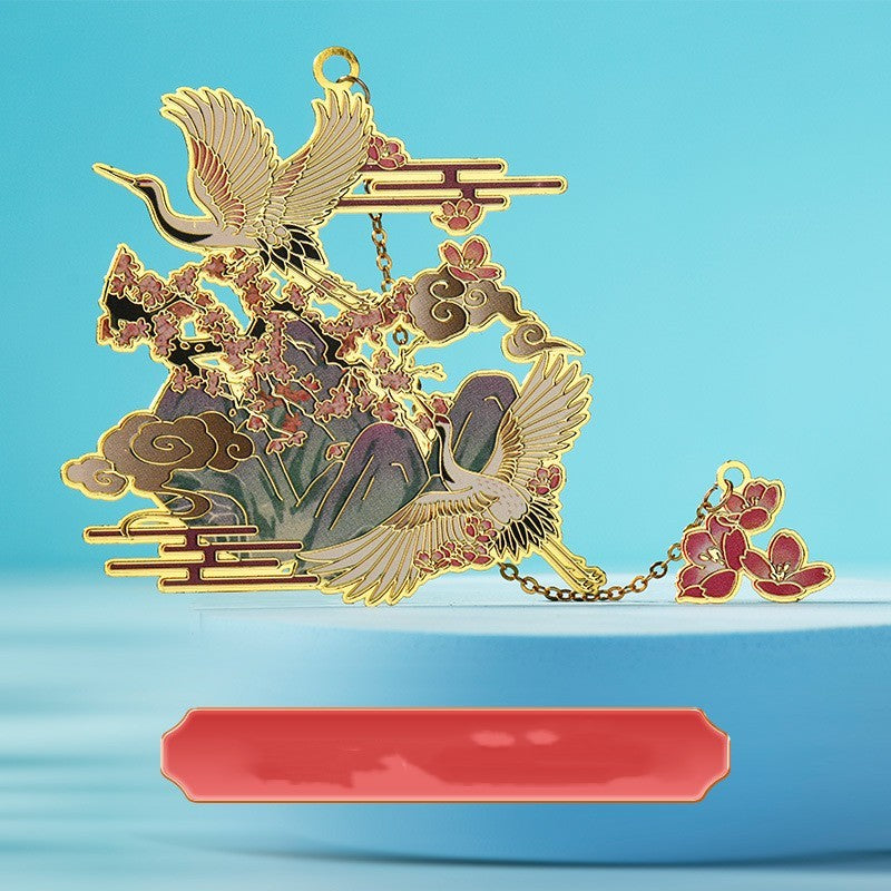 Metal Bookmark China-Chic Color Printing Handbook Tourist Souvenir