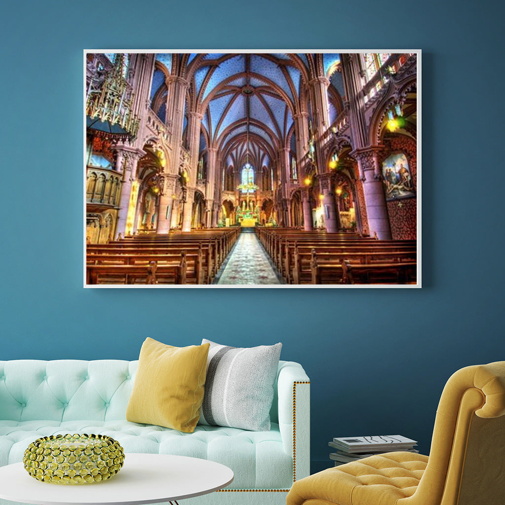 5D Diamond Painting Hanging Painting Notre Dame De Paris Scenery Diy