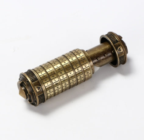 Da Vinci Combination Lock Bronze Precision Edition