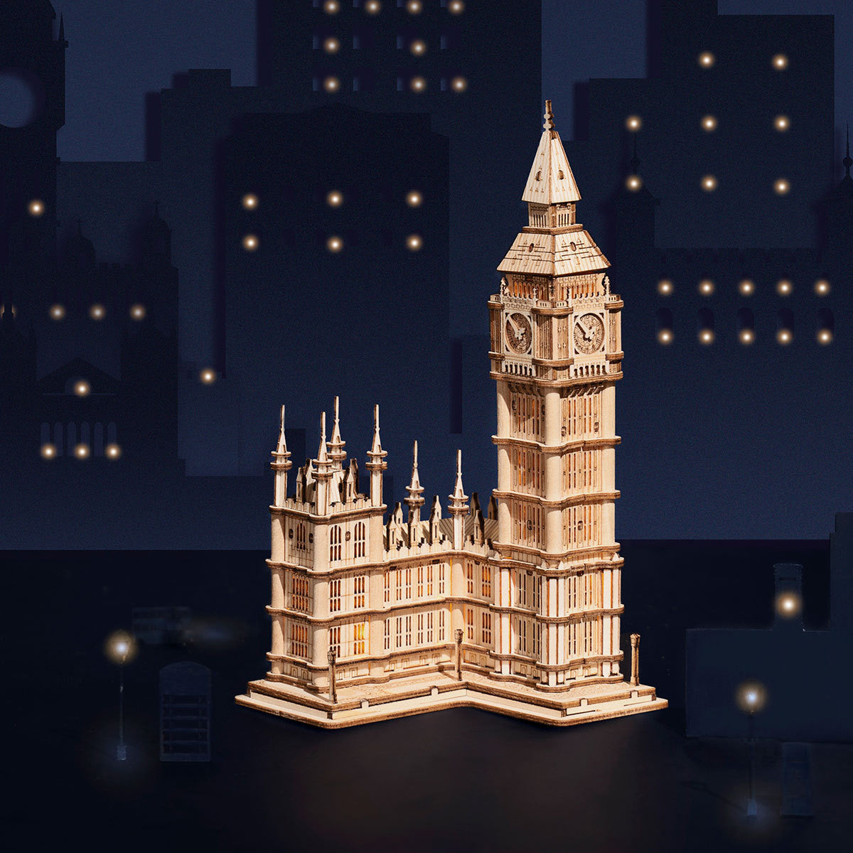 London Building Assembly Model Ornaments Diy