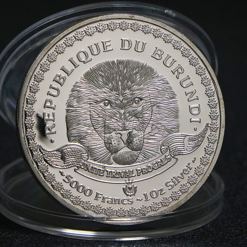 Africa Tropical Fish Commemorative Coin Marine Animals
