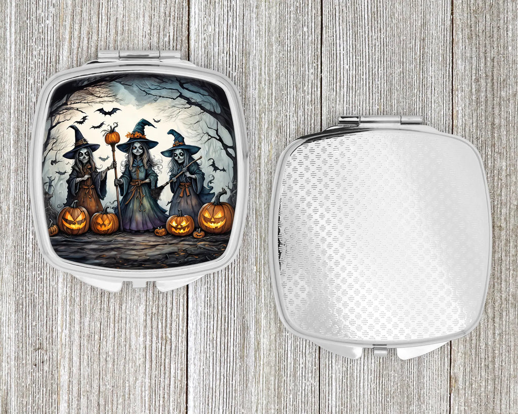 Witches Halloween Compact Mirror