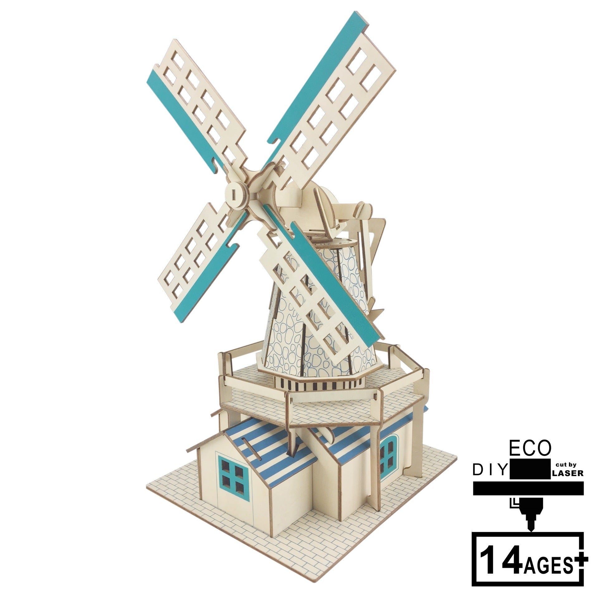 London Tower Bridge Three-dimensional Jigsaw Puzzle DIY Handmade