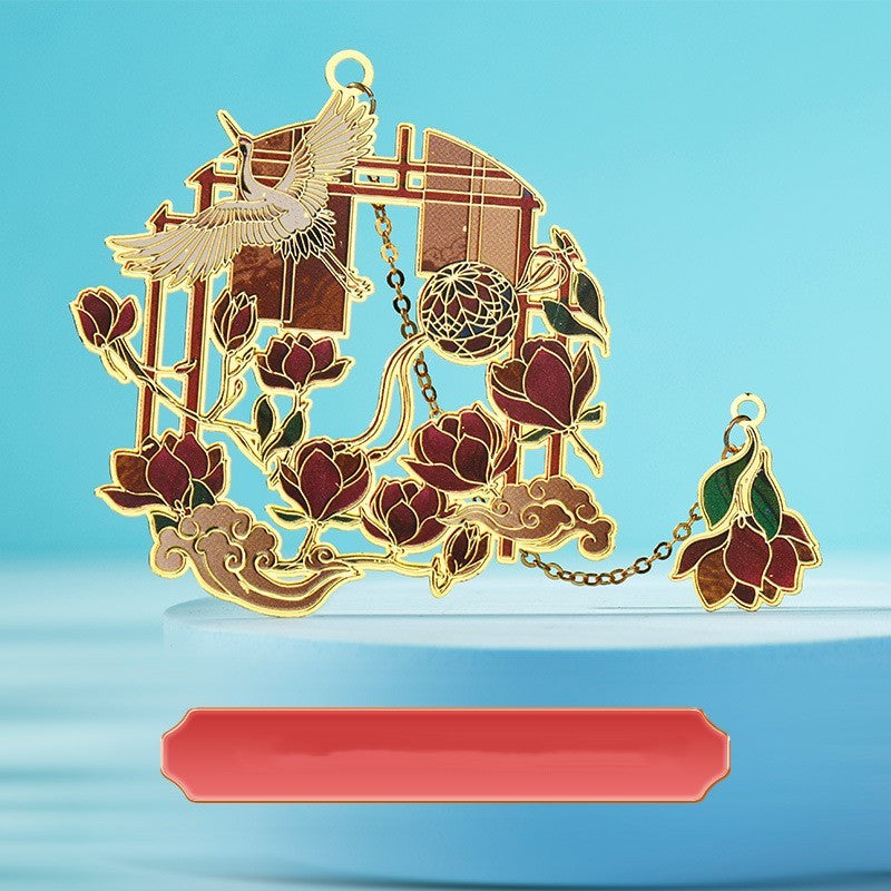 Metal Bookmark China-Chic Color Printing Handbook Tourist Souvenir