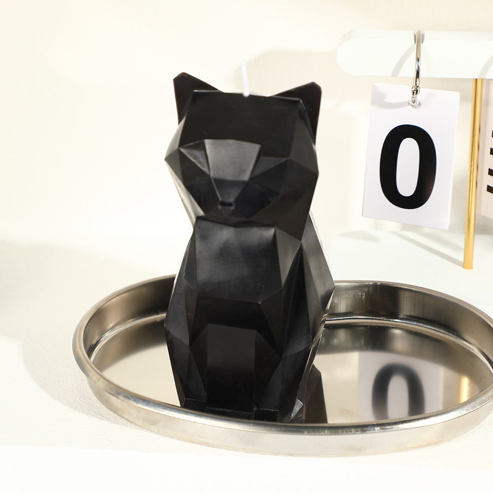 Egypt Mysterious Black Cat Aromatherapy Candle Creative Animal Modeling Domestic Ornaments