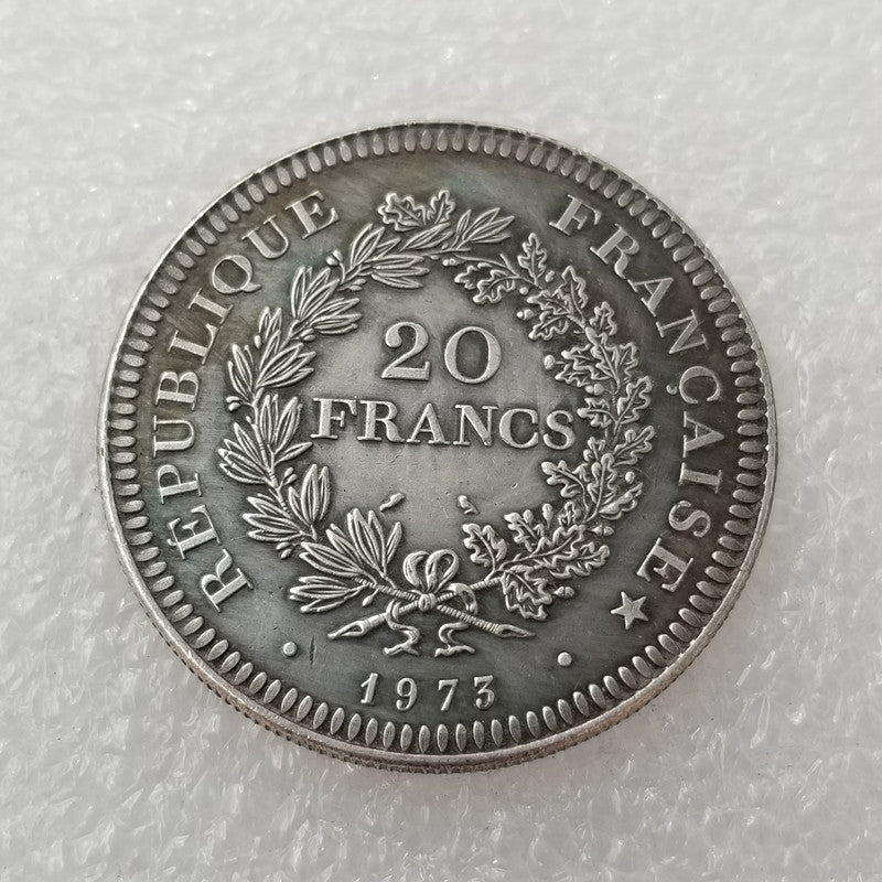 France Can Blow Silver Commemorative Coin