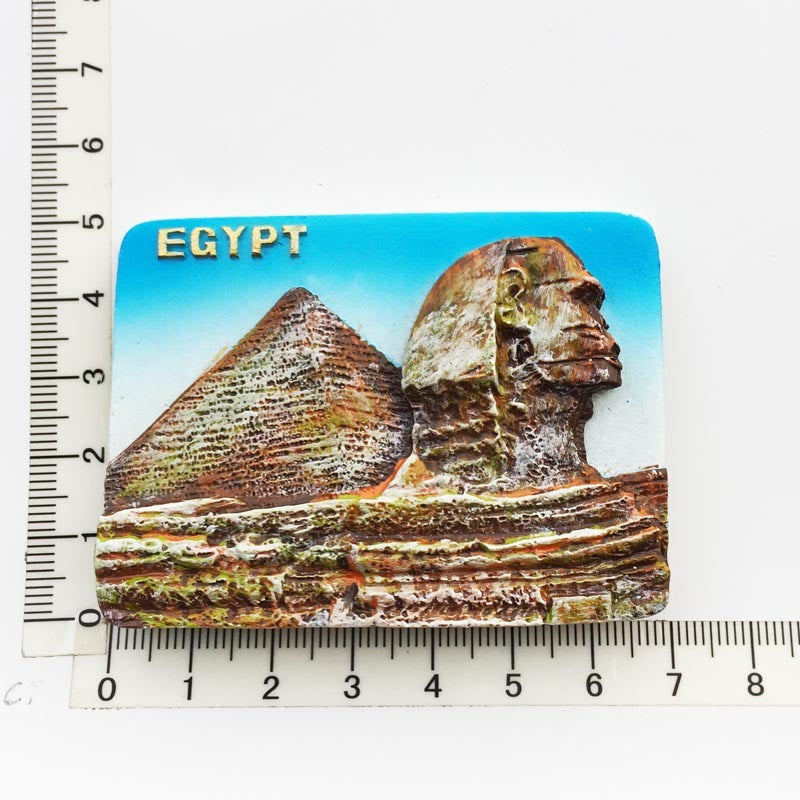 Egypt Creative Culture Resin Crafts Magnetic Refridgerator Magnets