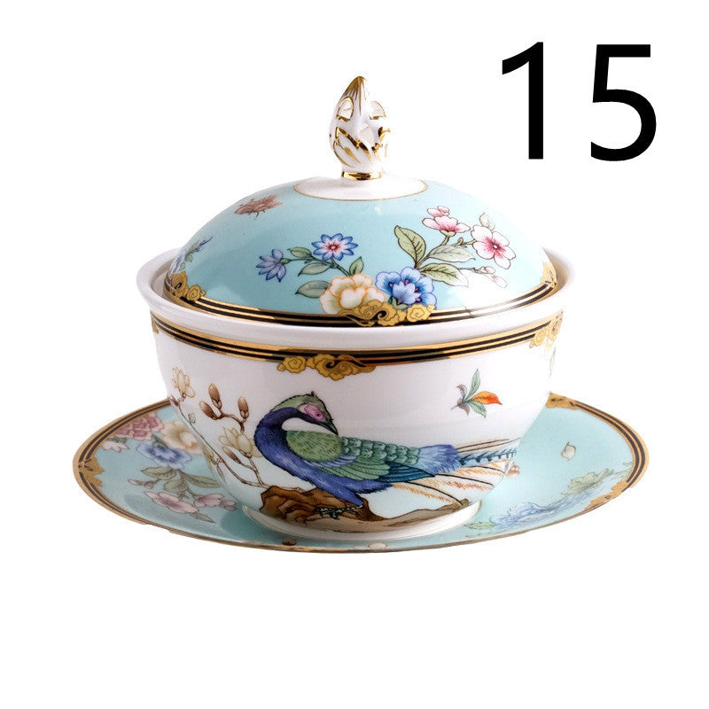 Creative Dishes And Dishes Set Household Chinese Bone China Tableware Set