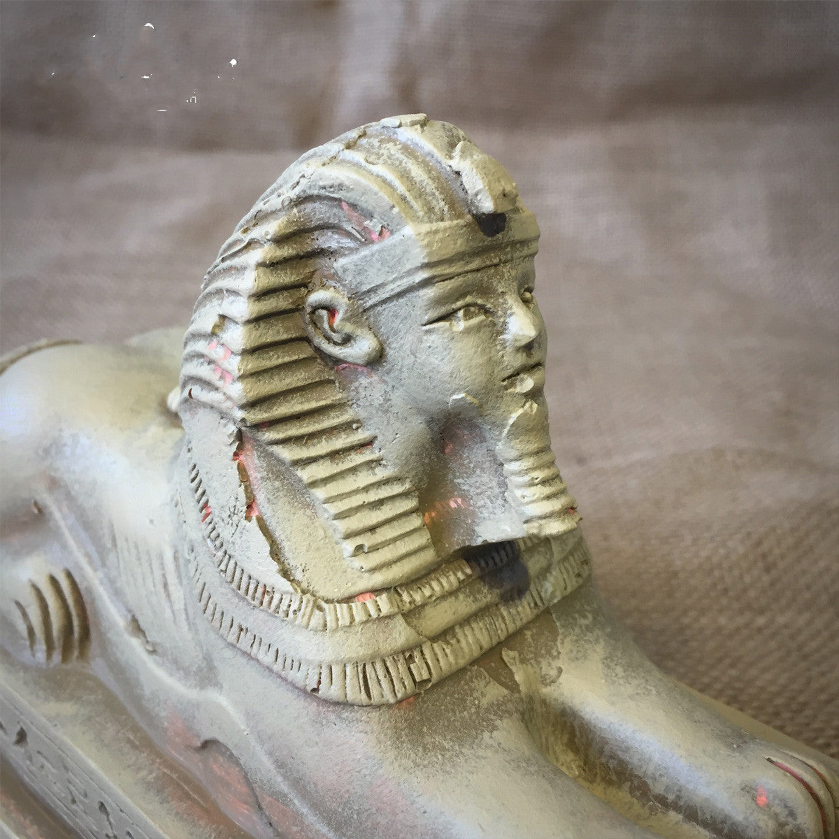 Egyptian Sphinx Tutankhamun Art Sculpture Figurine Egypt Sphinx Statue Resin