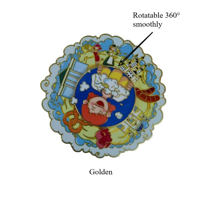 Germany Beer Festival Rotating Refrigerator Magnet