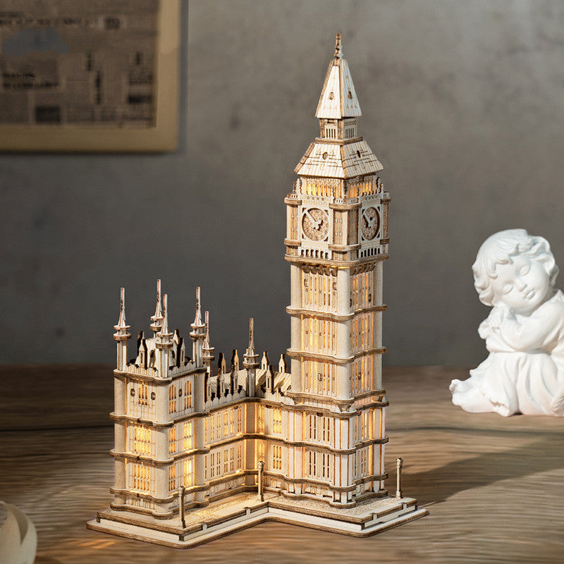 London Building Assembly Model Ornaments Diy