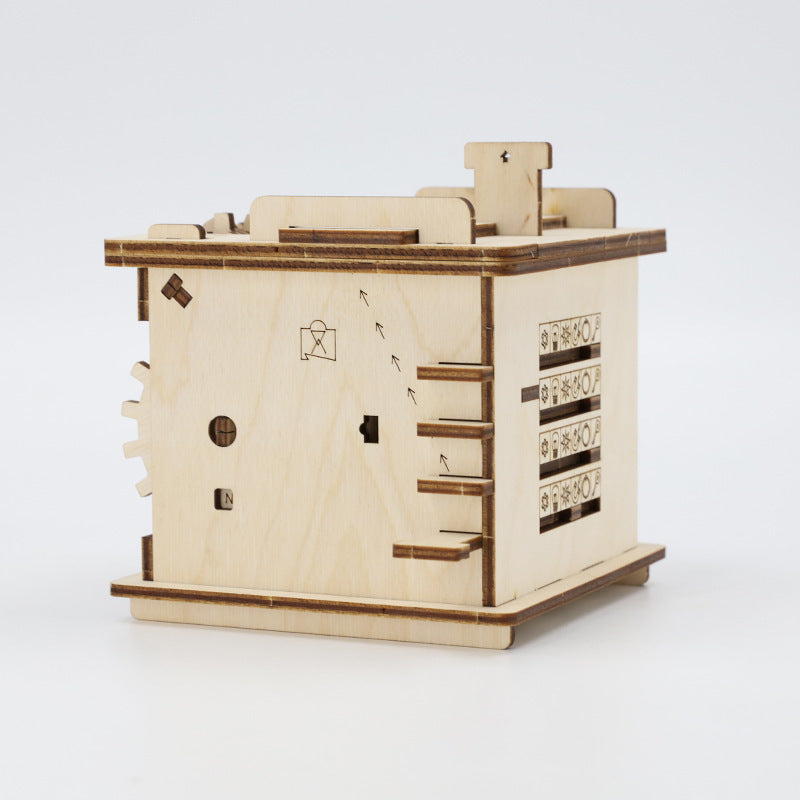 Da Vinci Code Book Wooden Decryption Toy
