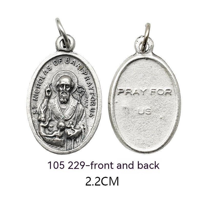 22cm Double-sided Pendant FM Italian Camino Relief Accessories