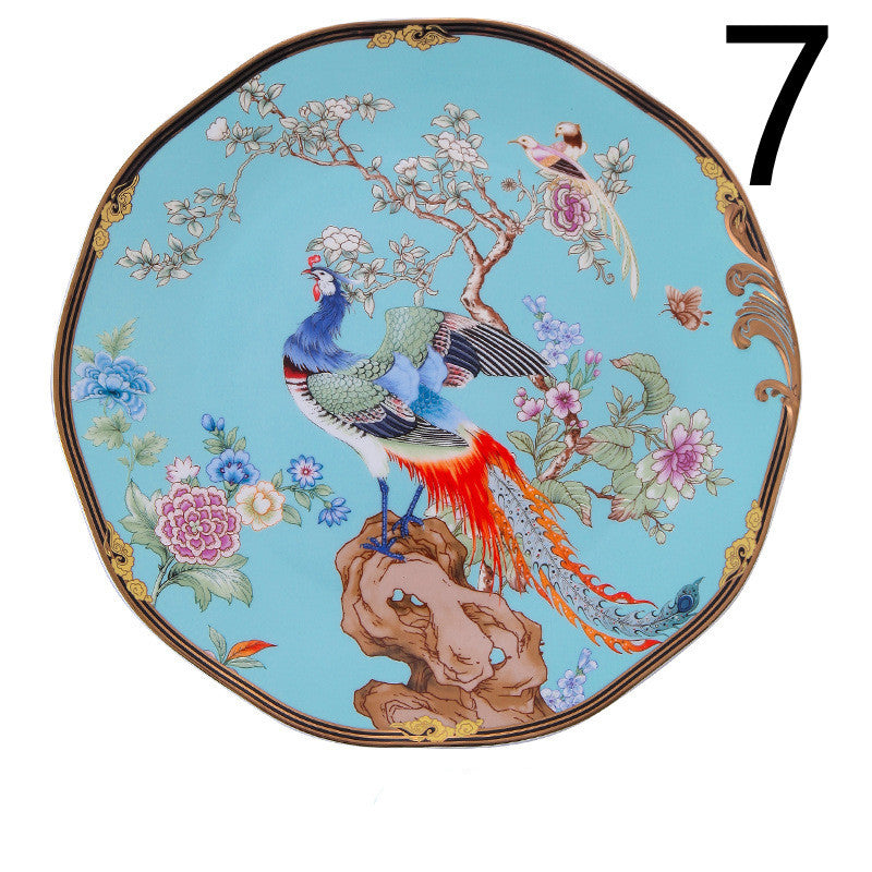 Creative Dishes And Dishes Set Household Chinese Bone China Tableware Set